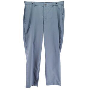 Banana Republic Pants Mens 36x30 Light Blue Polyester Flat Front *Read*